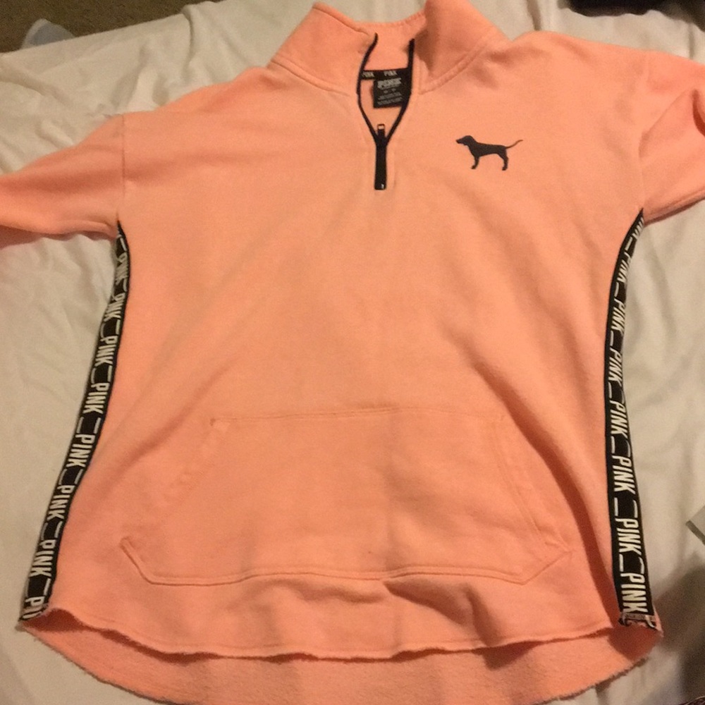 PINK half zip